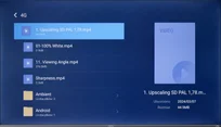 Review XIAOMI A PRO 2025 Appearance of the TV