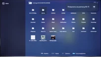 Review Sharp GP7 Appearance of the TV