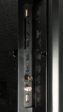 Review Hisense U6NQ Appearance of the TV