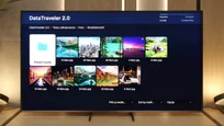 Review Samsung QN900F Appearance of the TV
