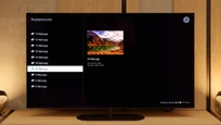 Review Philips OLED820 Appearance of the TV