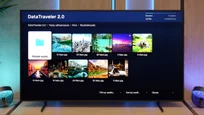 Review Samsung The Frame Pro Appearance of the TV
