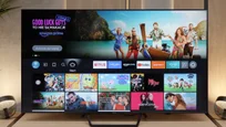 Review Panasonic W95B Appearance of the TV