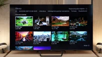 Review Panasonic W95B Appearance of the TV