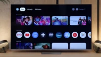 Review Haier M90E Appearance of the TV
