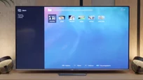Review Haier M90E Appearance of the TV