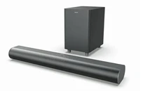  Compact Philips B6100 soundbar with a 2.1 system, eARC support, and Bluetooth 5.4, perfect for 48–55 inch TVs.