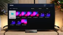 Review Samsung R95H Micro RGB  Appearance of the TV