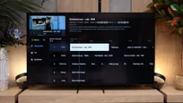 Review Samsung S85H Appearance of the TV