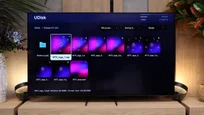 Review Samsung S85H Appearance of the TV