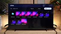 Review Samsung M80H Appearance of the TV