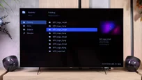 Review Philips OLED761 Appearance of the TV