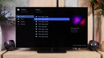 Review Philips OLED811 Appearance of the TV