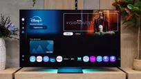 Review Samsung S95H Appearance of the TV