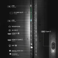 The Hisense U8Q 2025 TV offers Mini LED, up to 100 inches, and 288 Hz in Full HD. A great alternative to the TCL C855 and Samsung QN90.