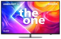 The latest Philips The One 2025 with a 144 Hz panel and Titan OS. Versions 75" and 85" with stronger speakers. Be cautious of different types of panels – VA or IPS.