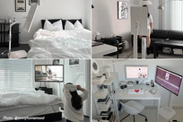 LG Smart Monitor Swing – from desk to lounge. Tilt, swivel, remote and the ThinQ app make the monitor a part of the home.
