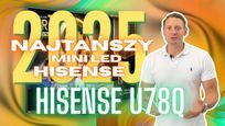 Hisense U78Q – the most affordable Mini LED TV of 2025! 65” under 4000 PLN, 144 Hz, Dolby Vision, and fast VIDAA system. Watch our full review on YouTube.