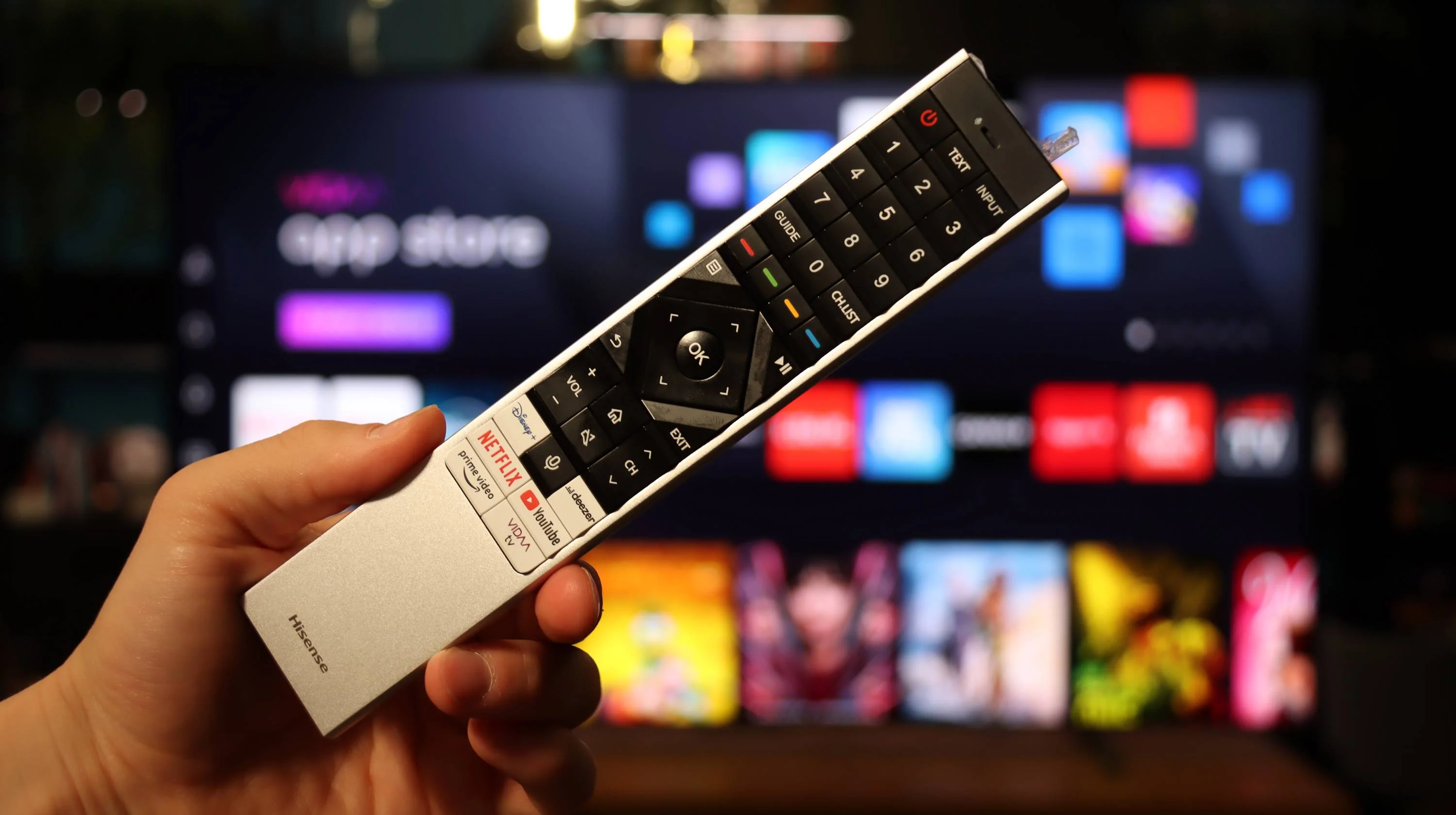 Test Hisense U7KQ Wygląd telewizora