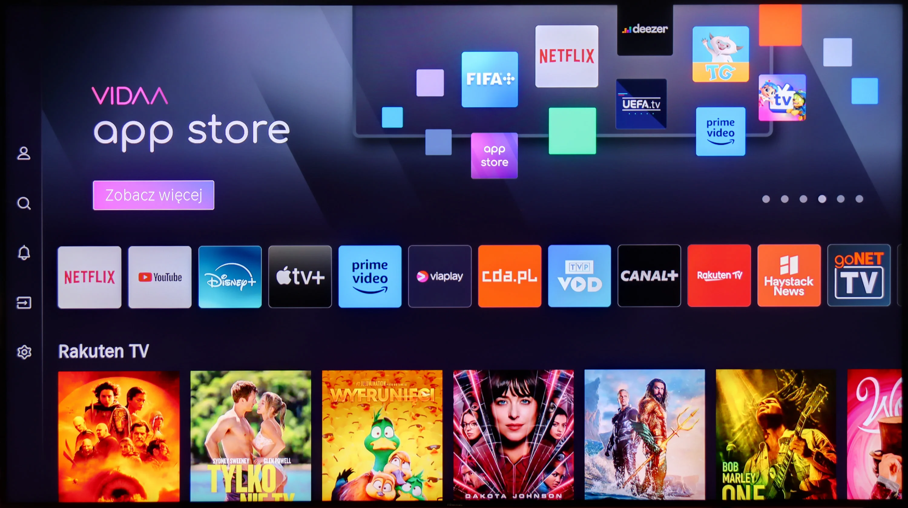 Test Hisense U7KQ Wygląd telewizora
