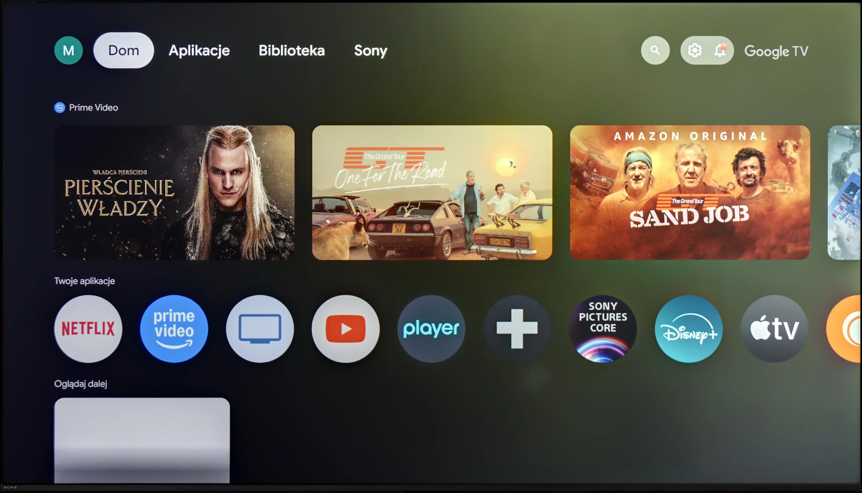 Review Sony Bravia 7 (XR70) Appearance of the TV