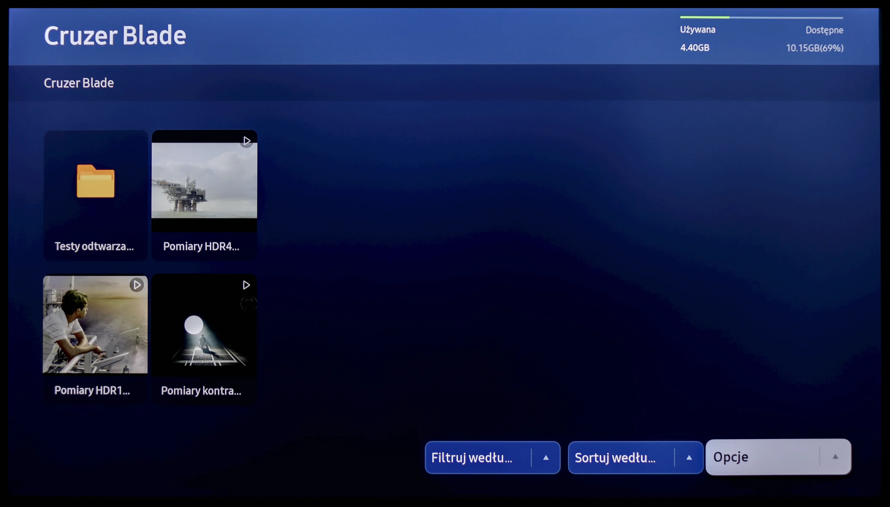 Review Samsung QLED Q70D / Q74D / Q77D Appearance of the TV