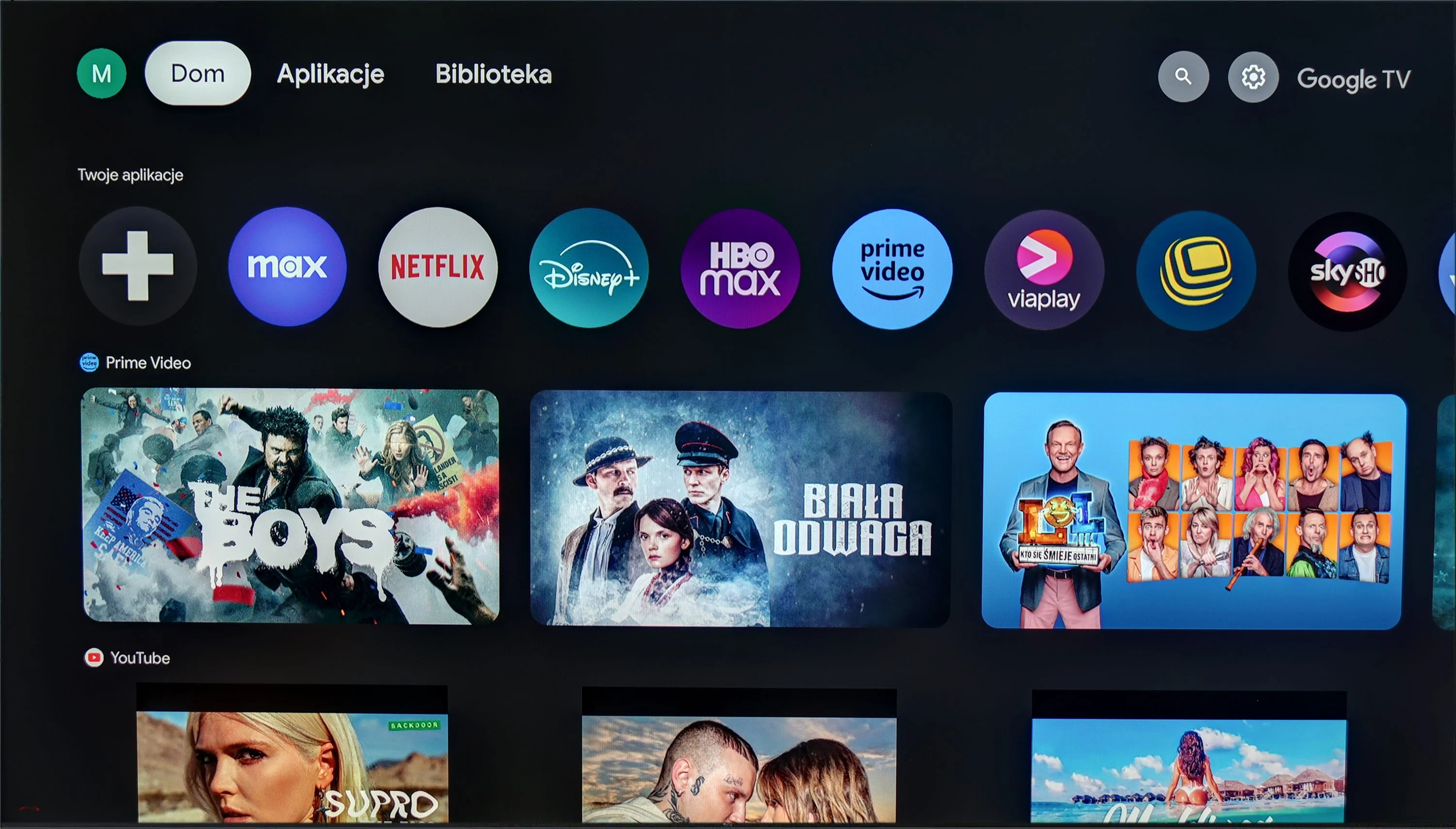 Review TCL C855 Appearance of the TV