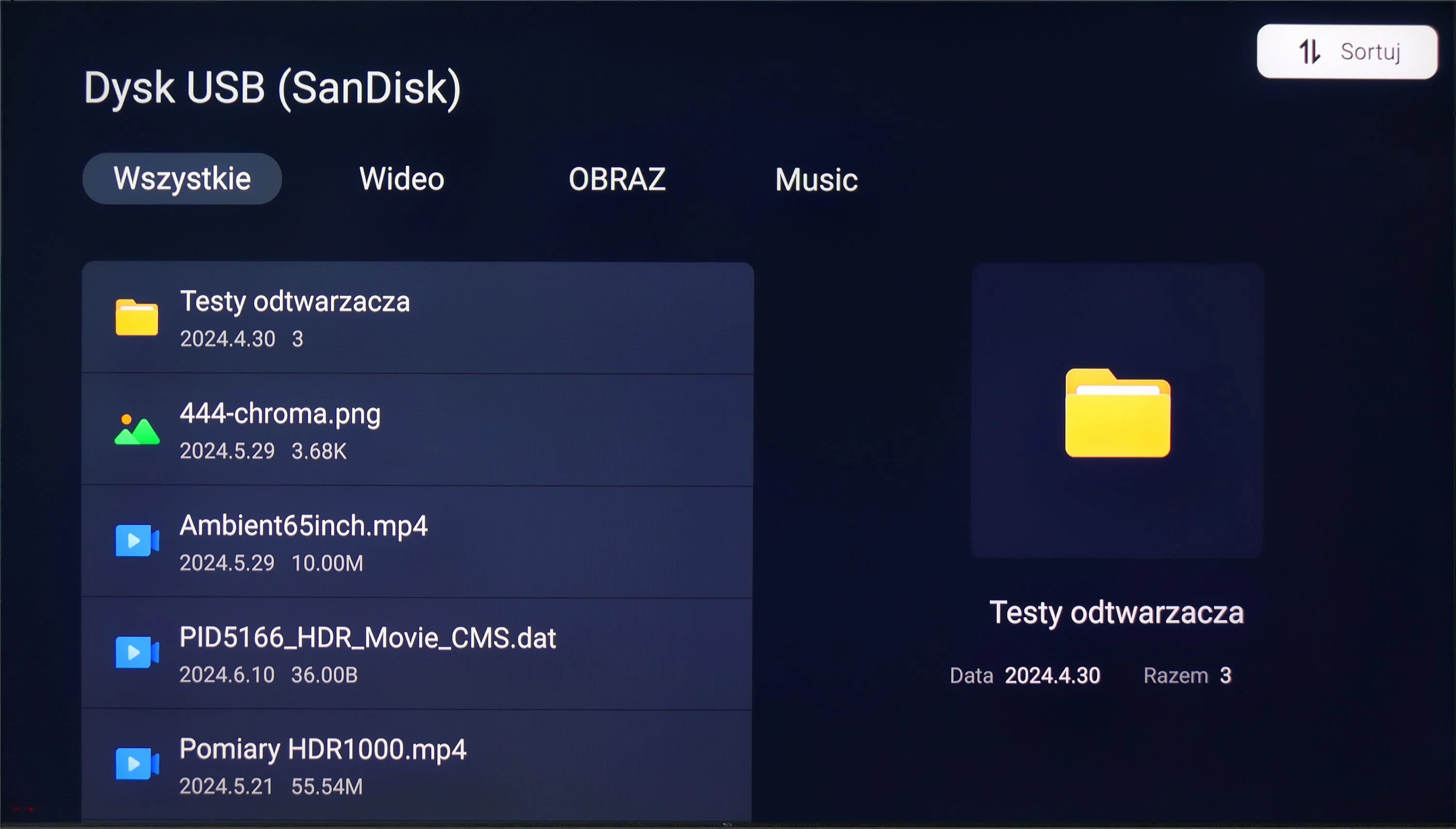 Review TCL C855 Appearance of the TV