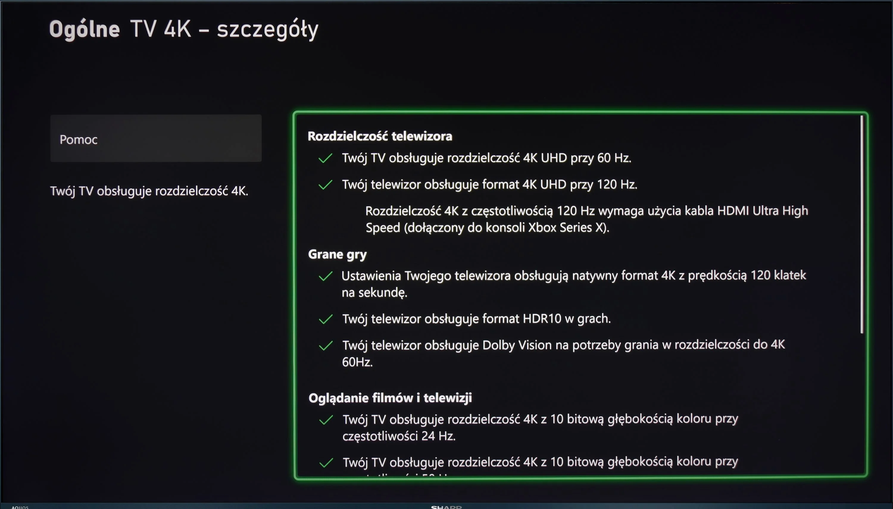 Review Sharp FQ8 Console compatibility and gaming features