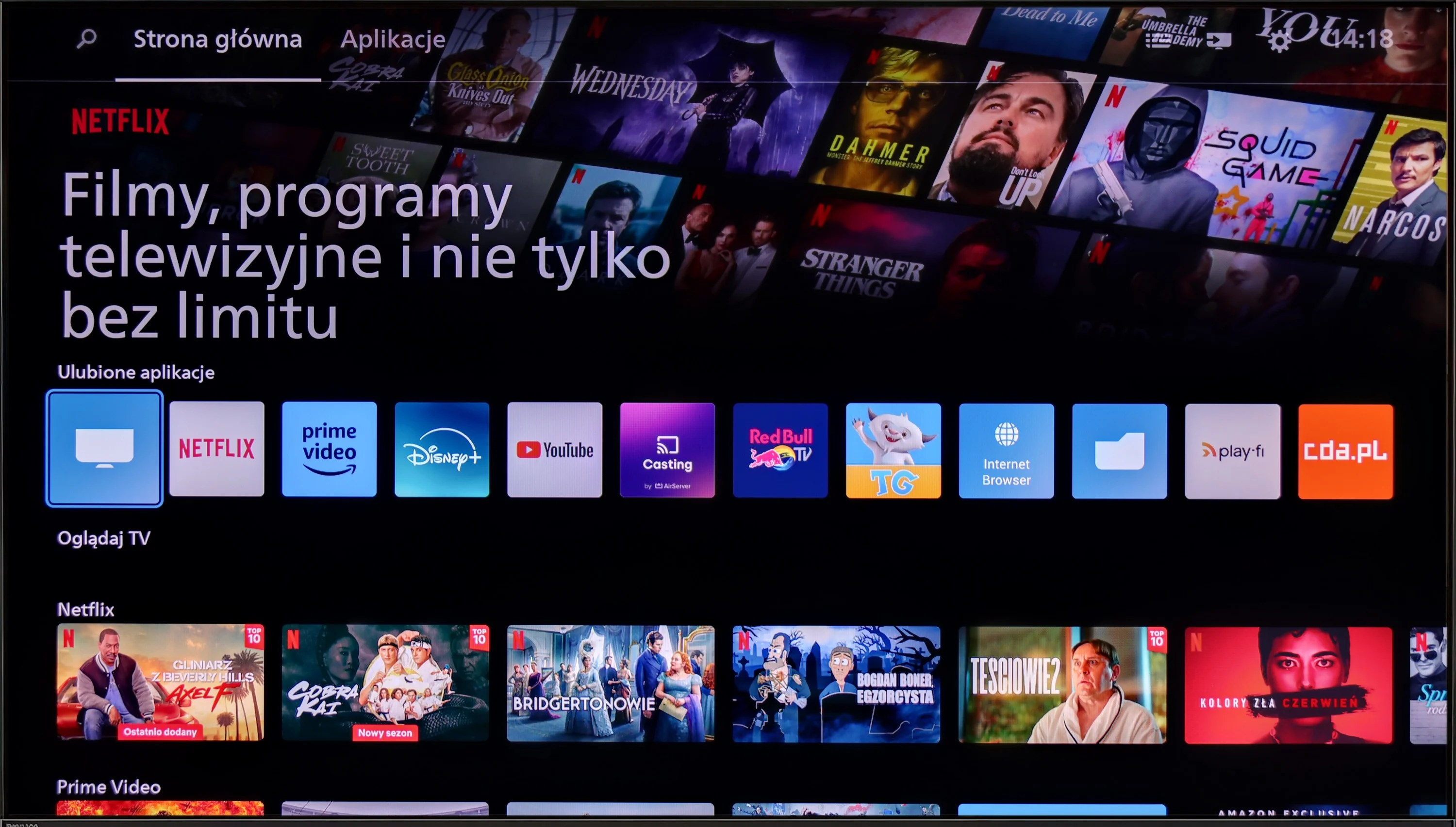 Test Philips PML9009 / 9019 / 9059 Funkcje telewizora