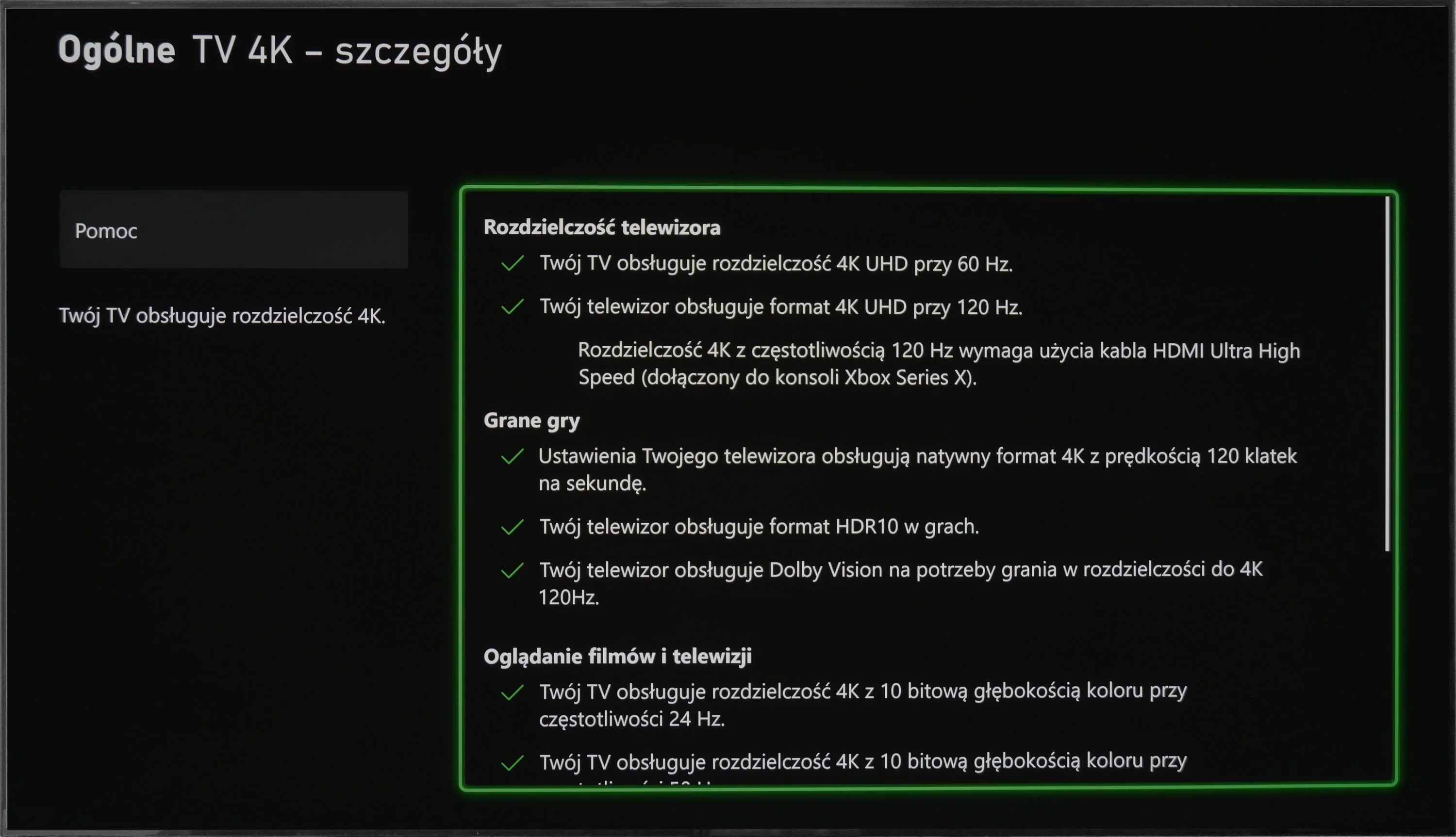 Test Philips OLED809/819 Funkcje dla graczy