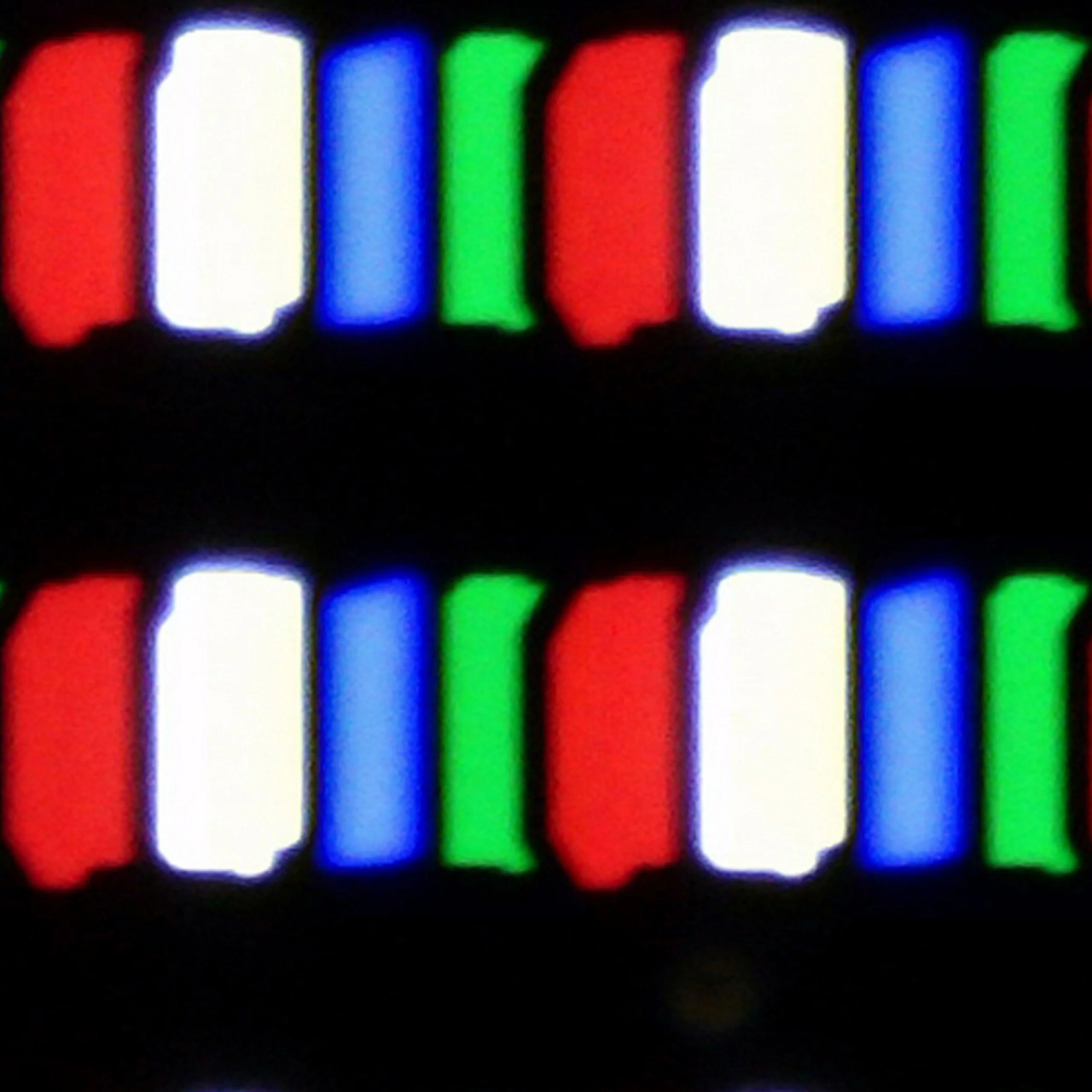 Test Philips OLED809/819 Szczegóły dotyczące matrycy