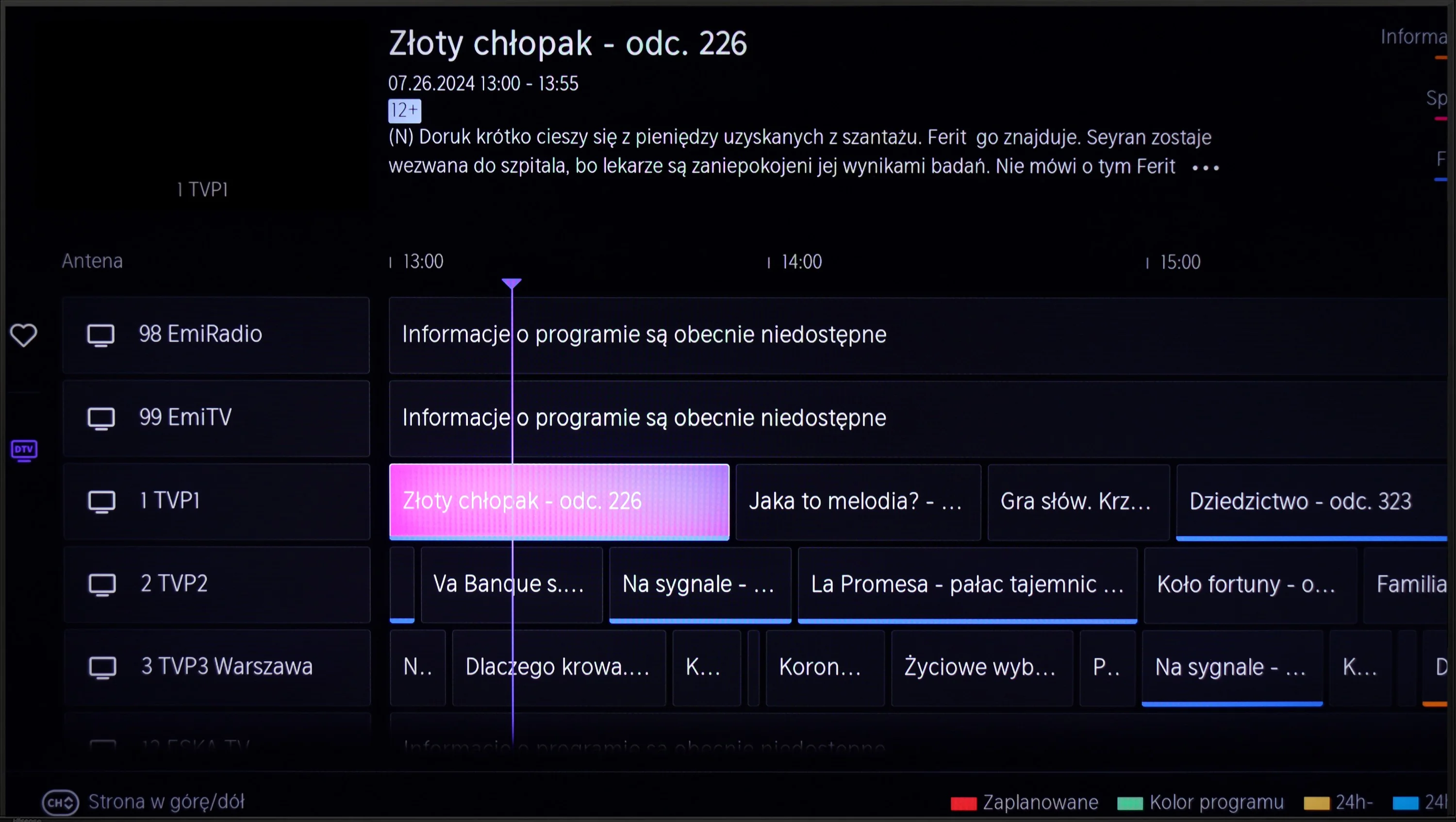 Test Hisense U8NQ Funkcje telewizora