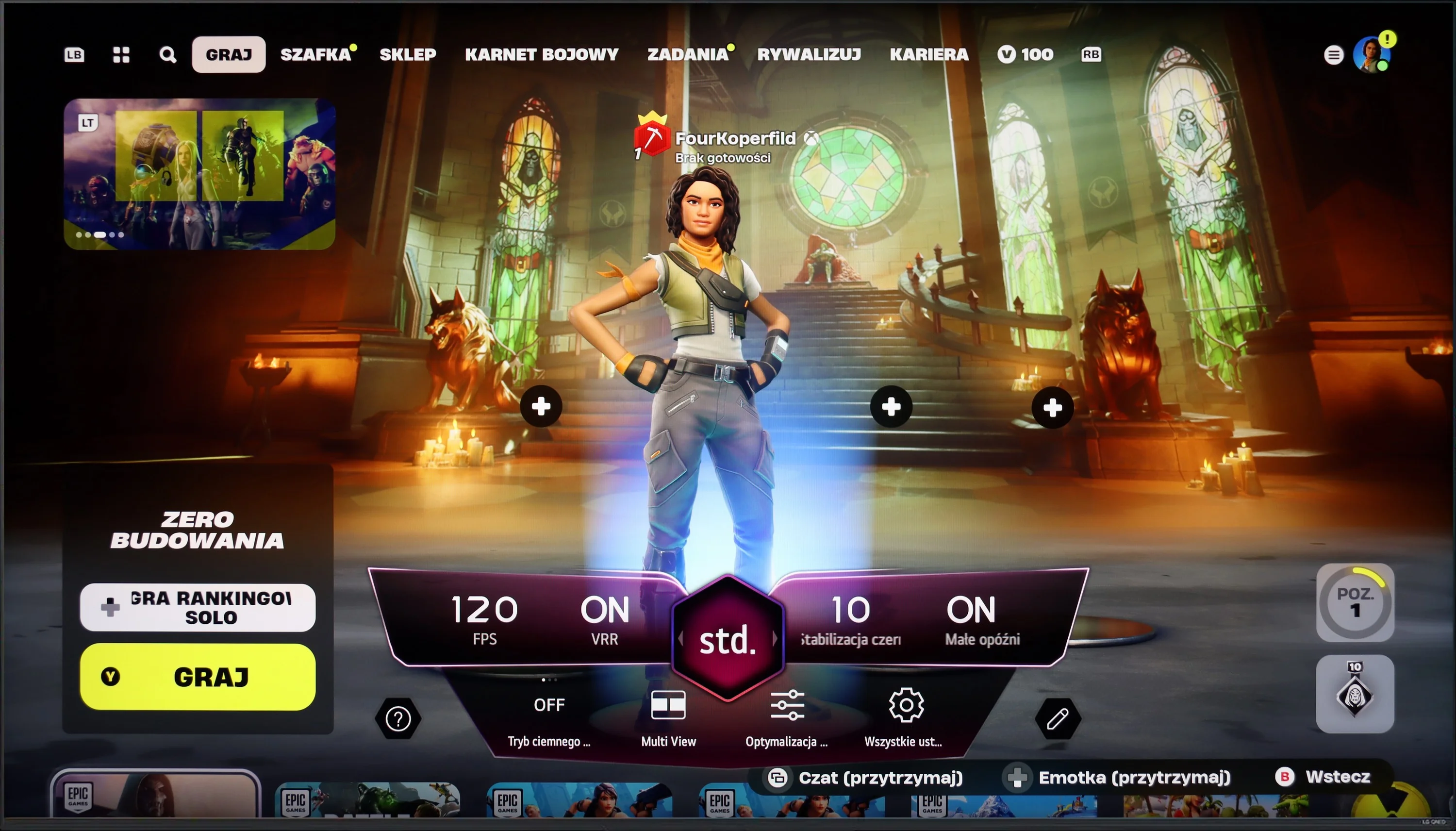 Review LG QNED87T6B Console compatibility and gaming features