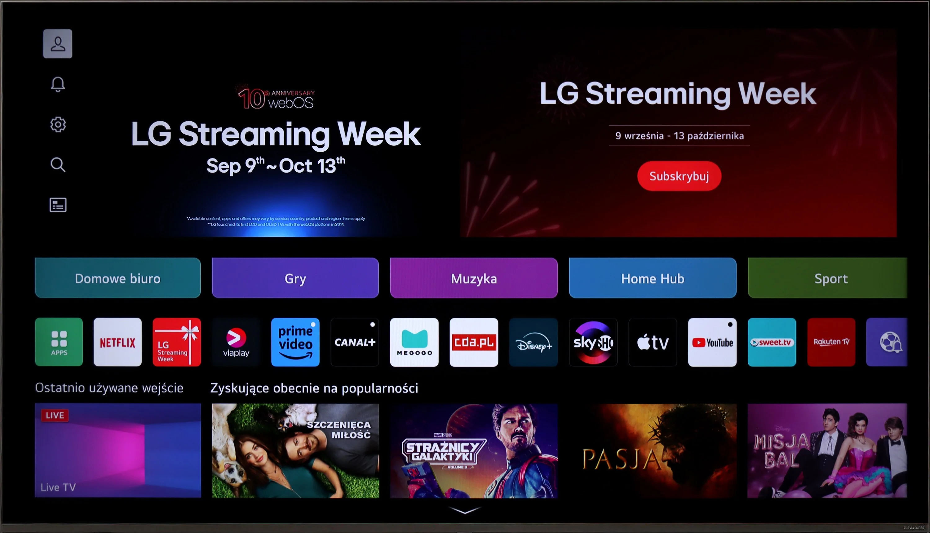 Review LG NANO82T6B Appearance of the TV