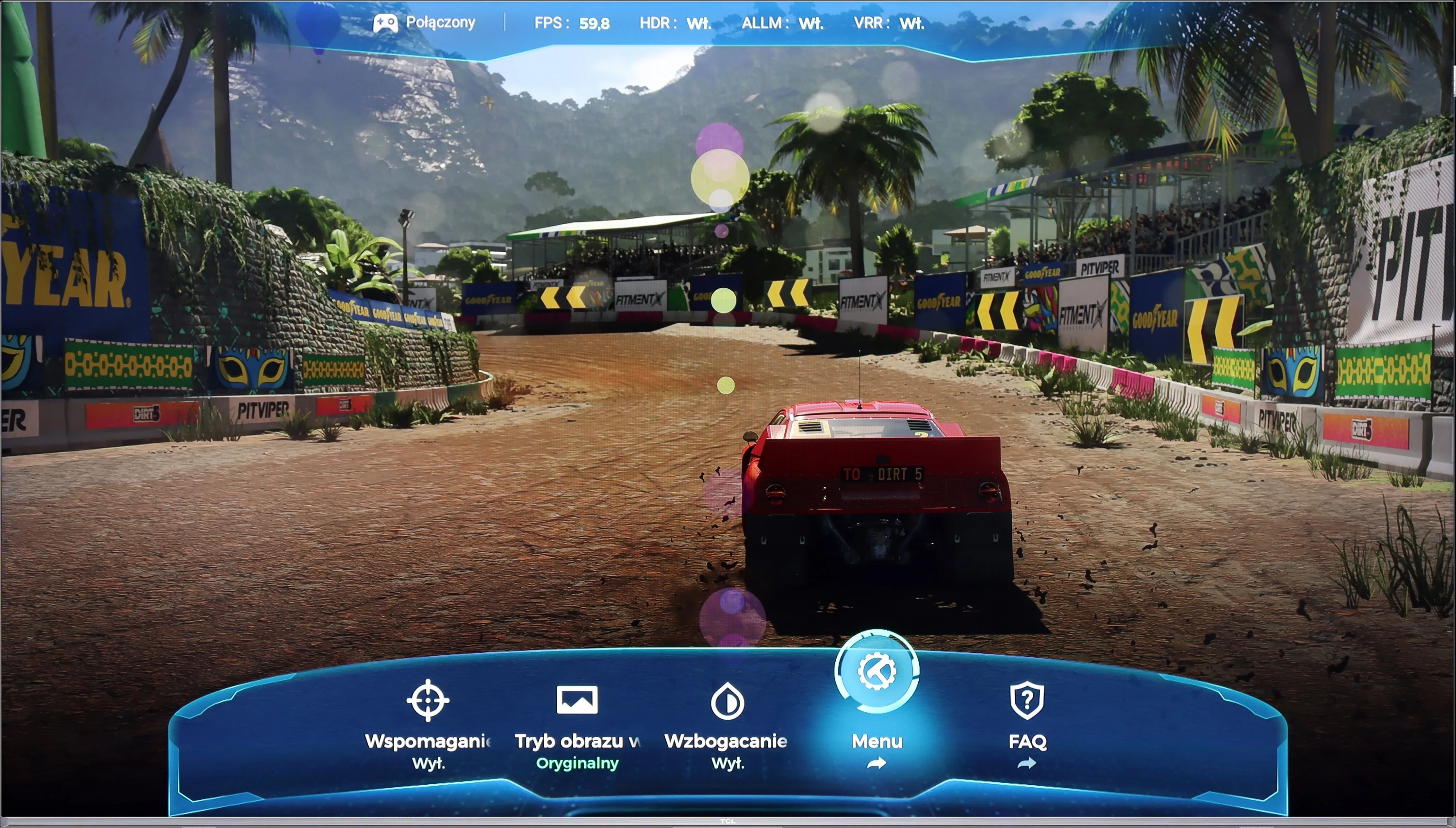 Test TCL C655 / C69B  (43" - 50") Funkcje dla graczy
