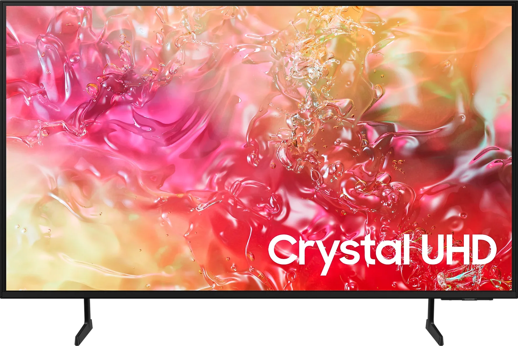 Review Samsung DU7192 (VA) Appearance of the TV