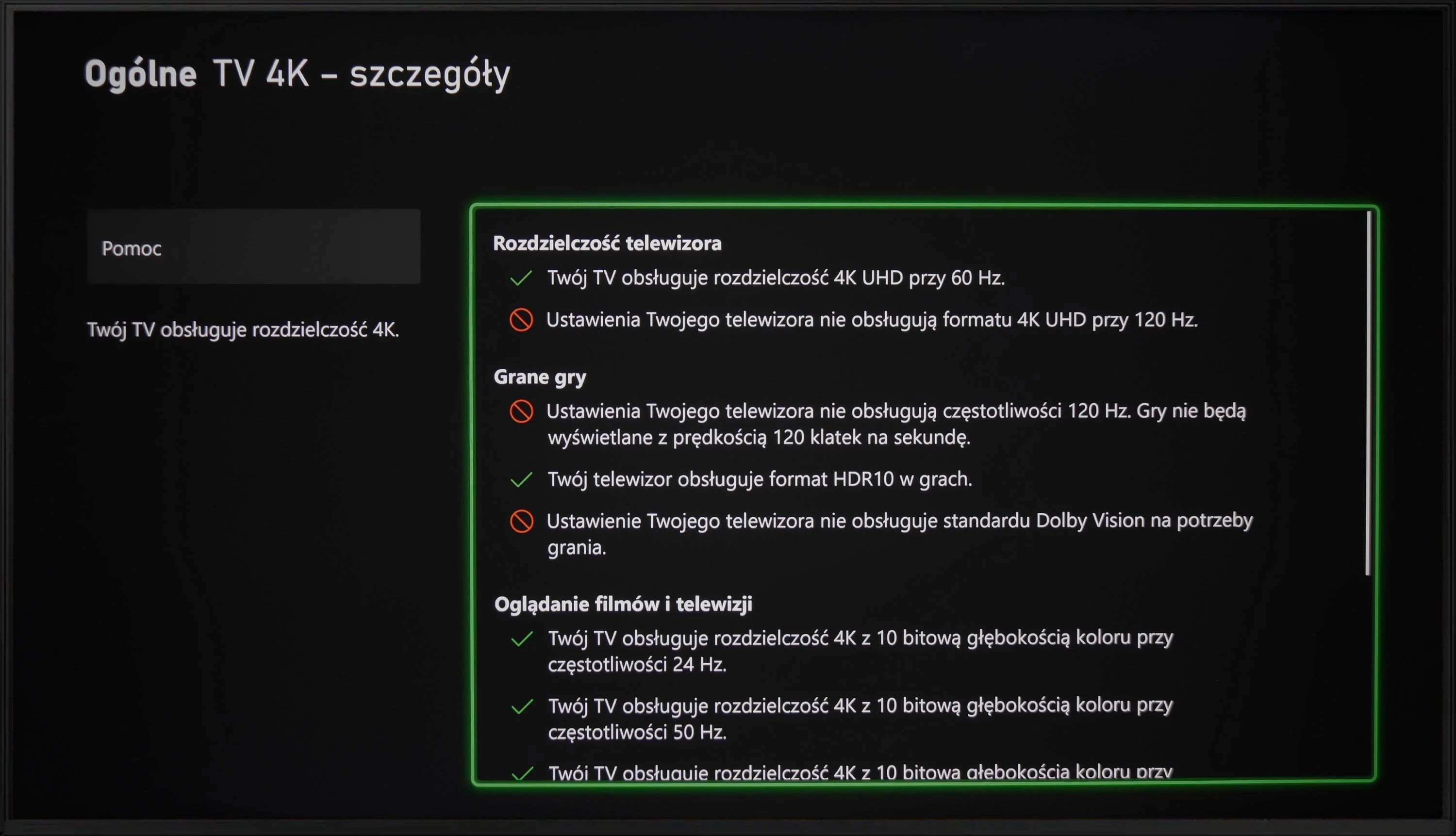 Review Samsung DU7192 (VA) Console compatibility and gaming features