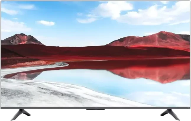 Review XIAOMI A PRO 2025 Appearance of the TV