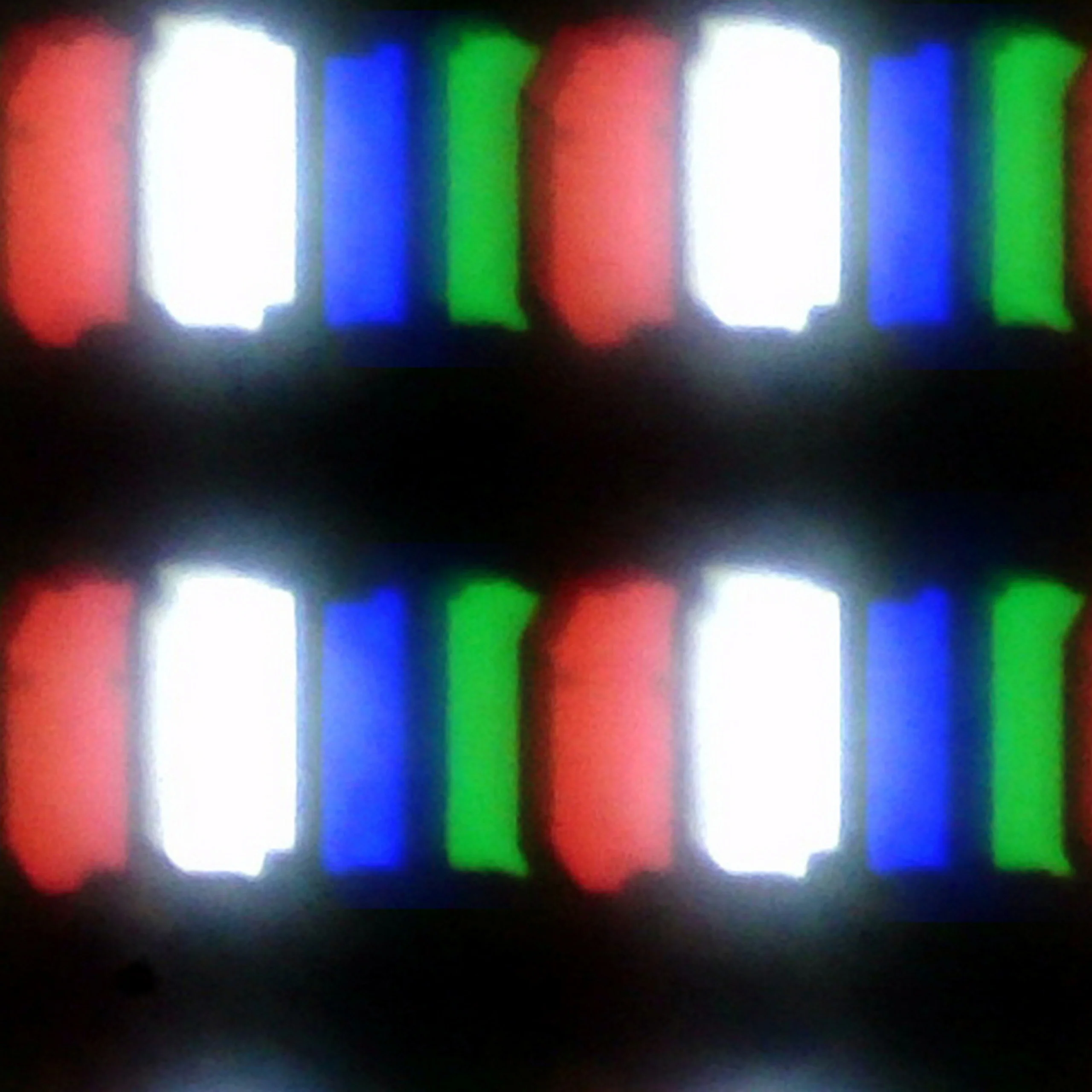Test Panasonic Z95A Szczegóły dotyczące matrycy