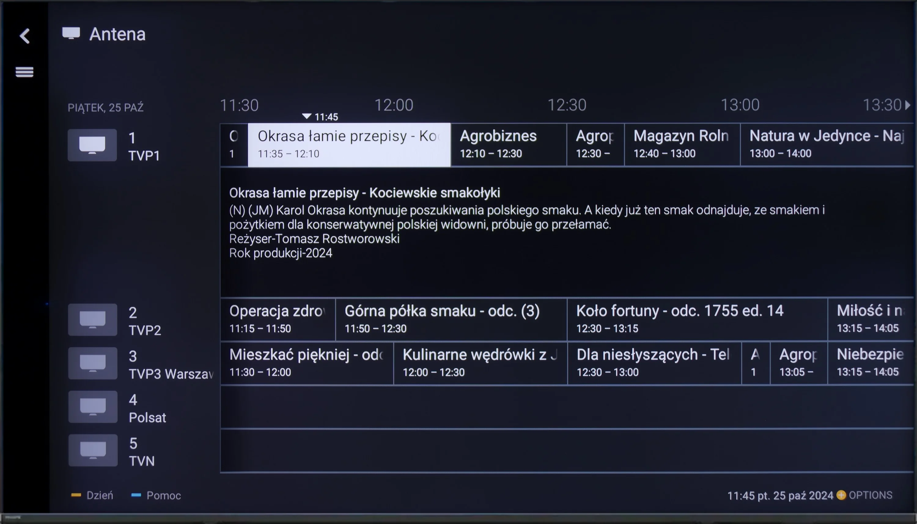 Review Philips PML8709 TV features
