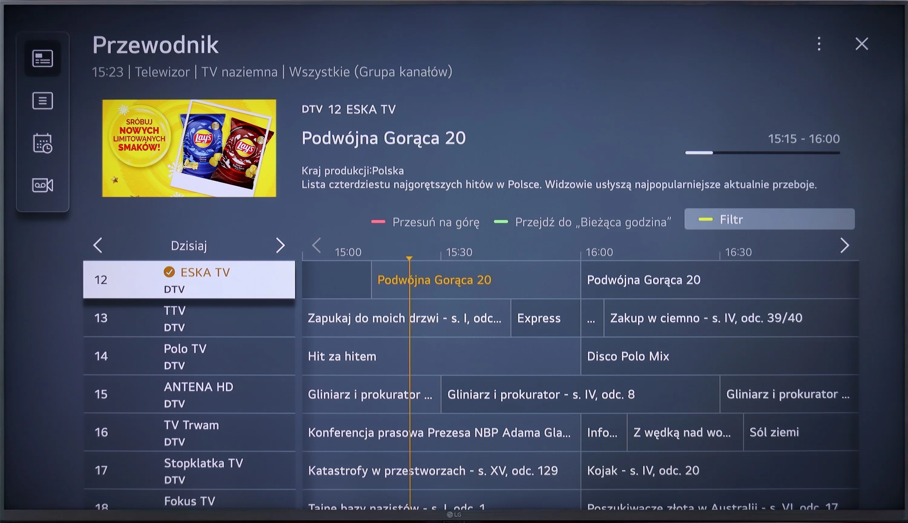 Test LG UT8100 (IPS) Funkcje telewizora