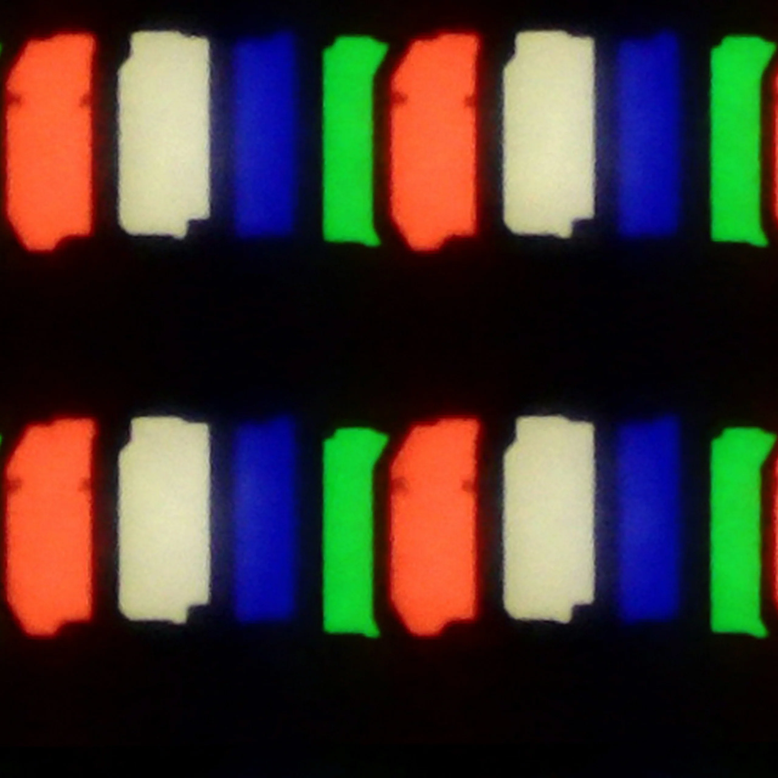 Test Philips OLED909 Szczegóły dotyczące matrycy