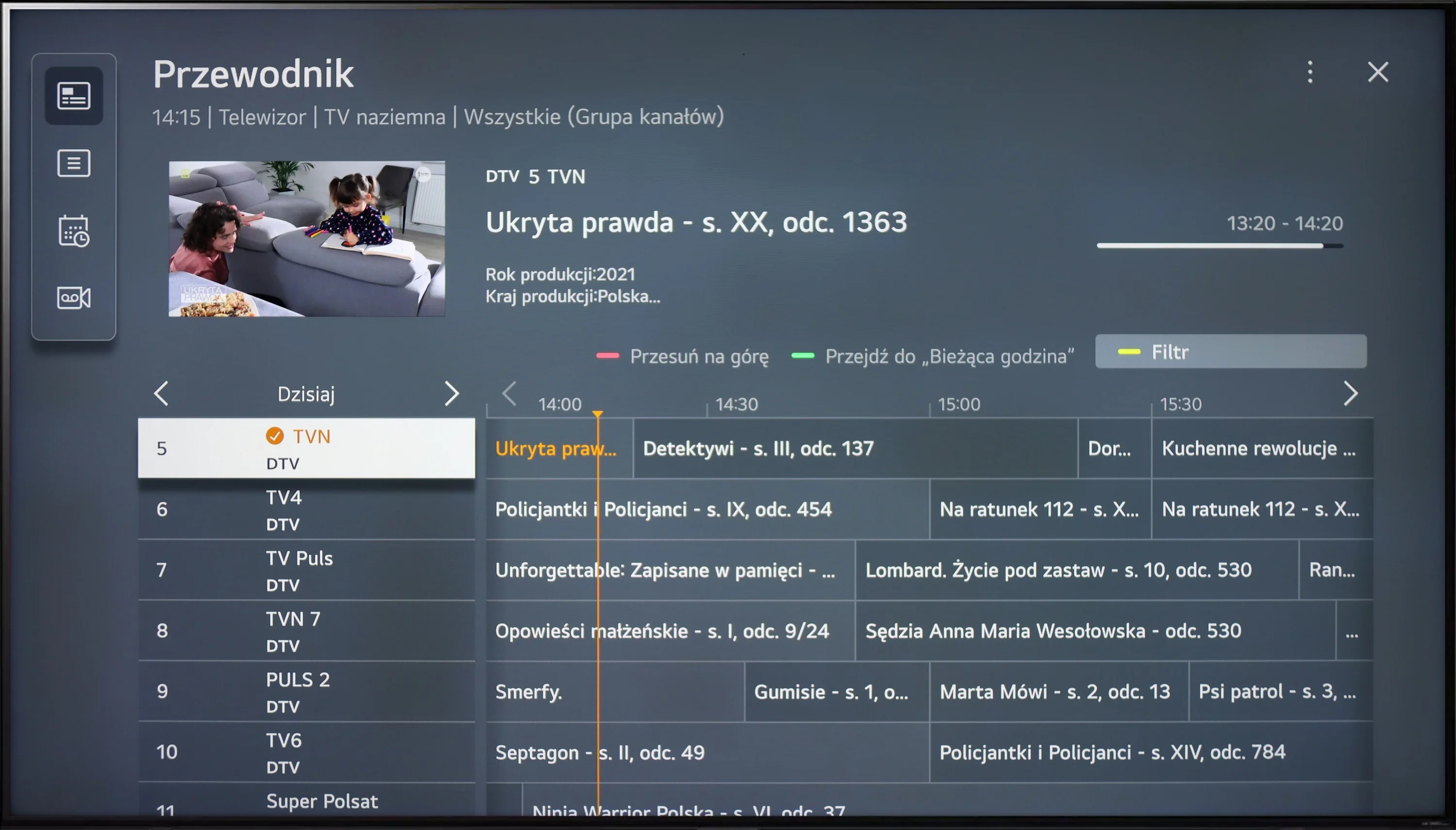 Review LG QNED91T6A Appearance of the TV