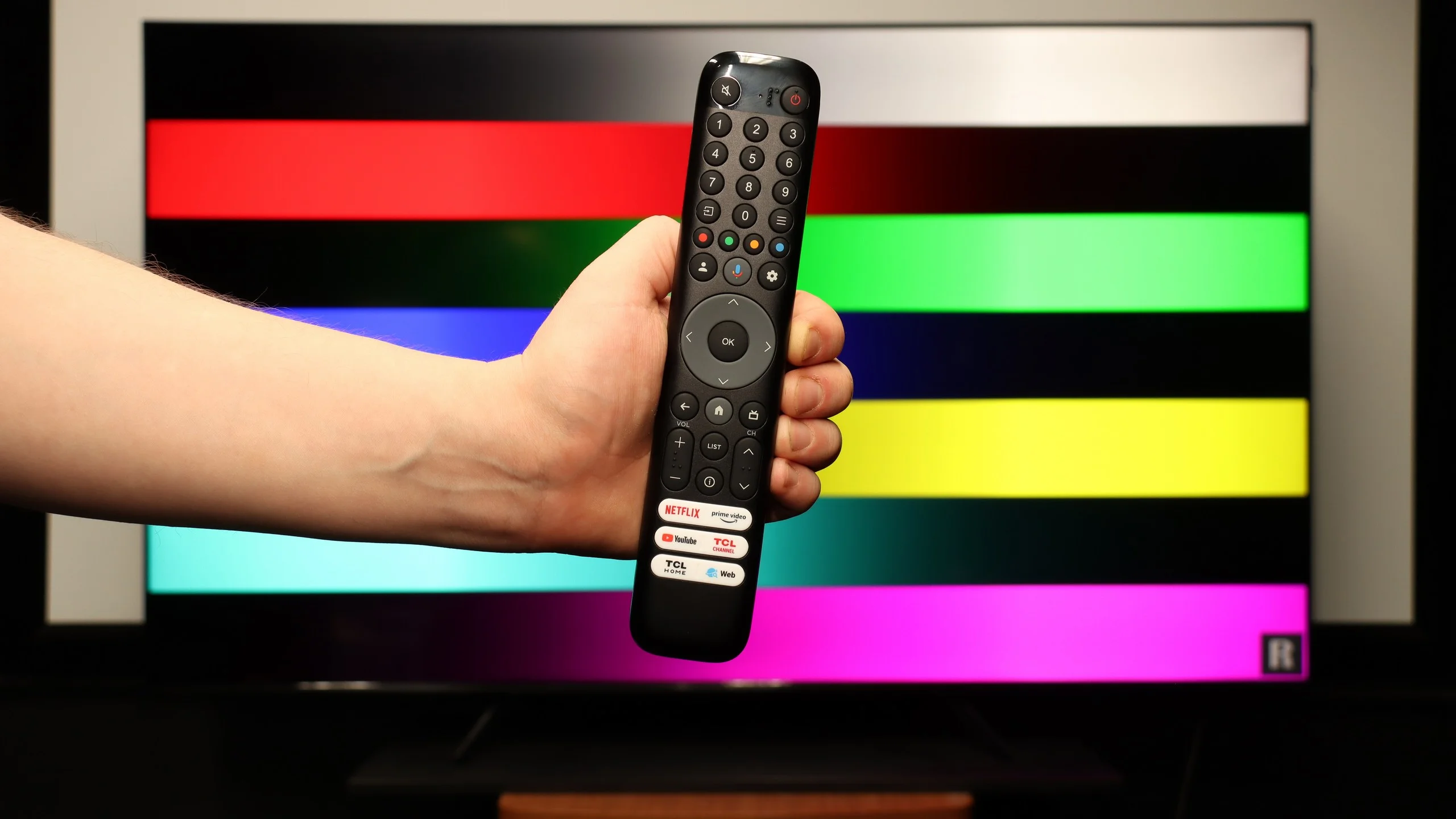 Test TCL C75B Wygląd telewizora