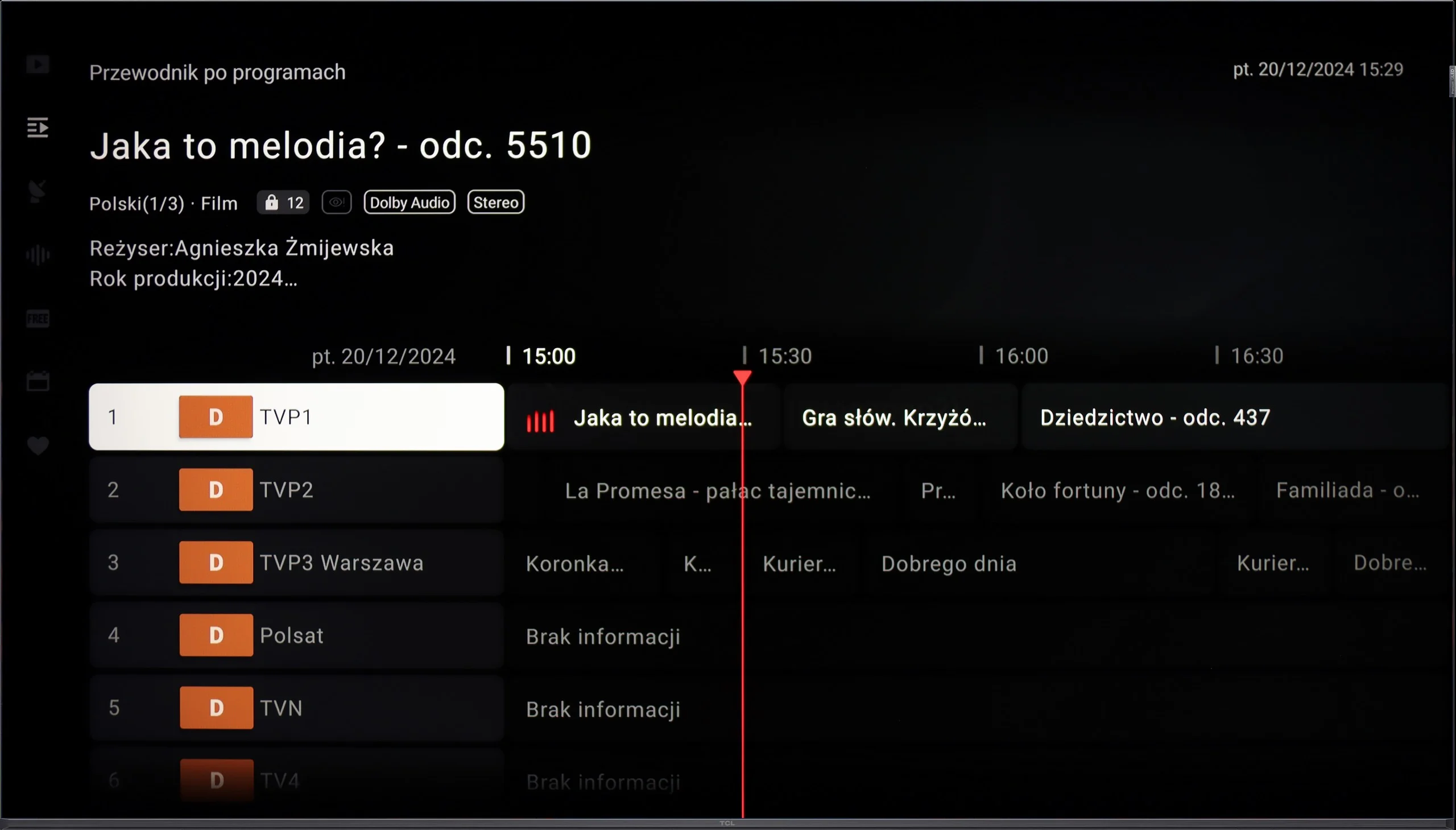 Test TCL C75B Wygląd telewizora