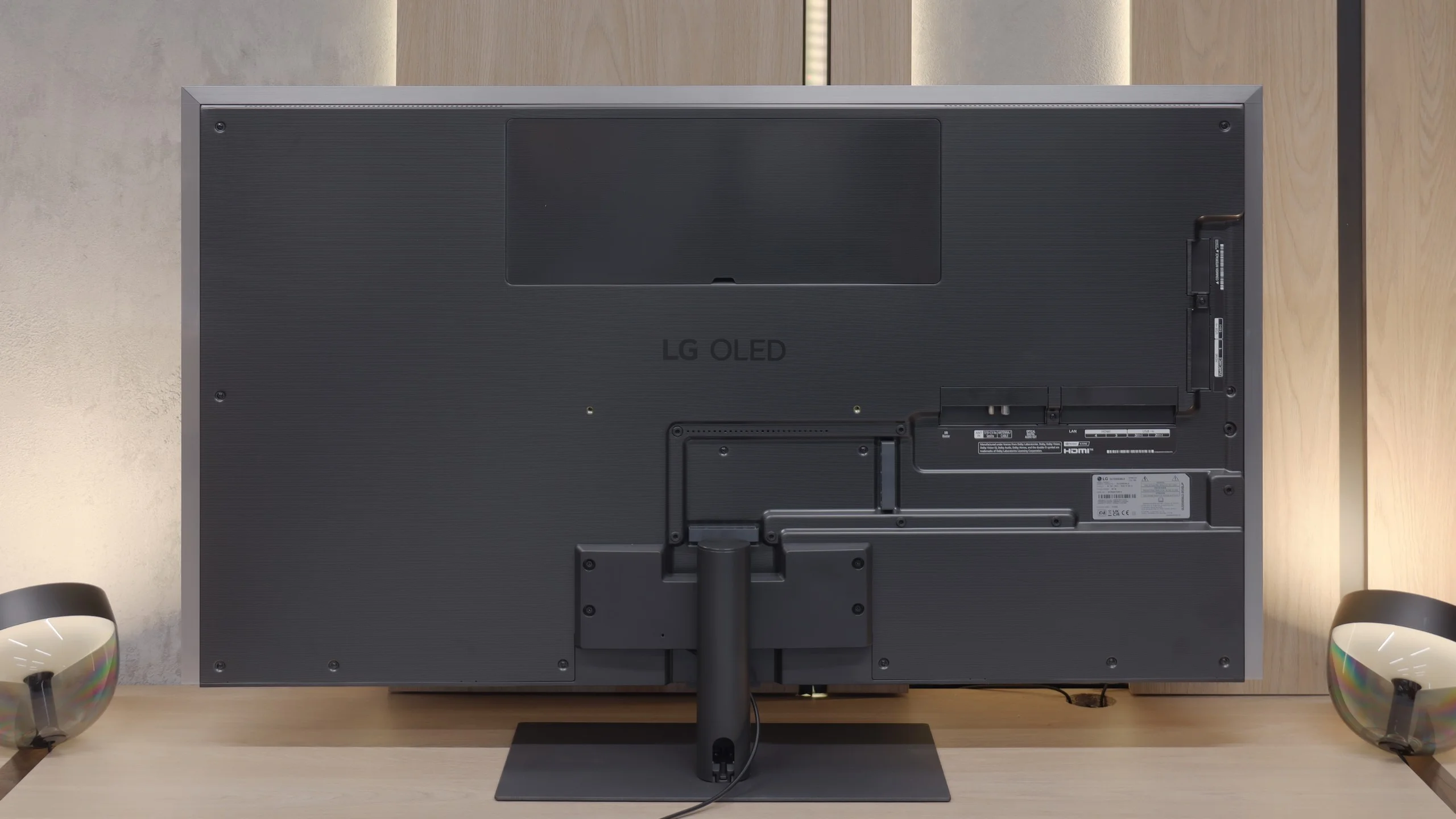 Review LG OLED G5 Appearance of the TV
