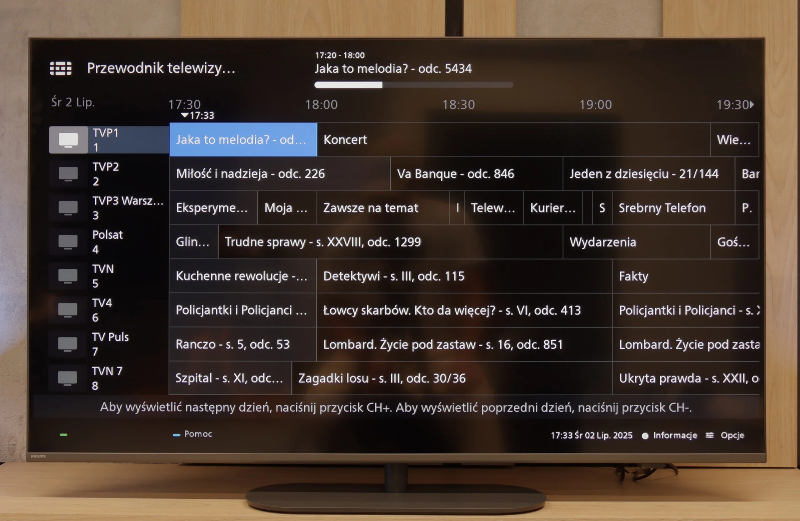 Review PHILIPS PUS9060 Appearance of the TV