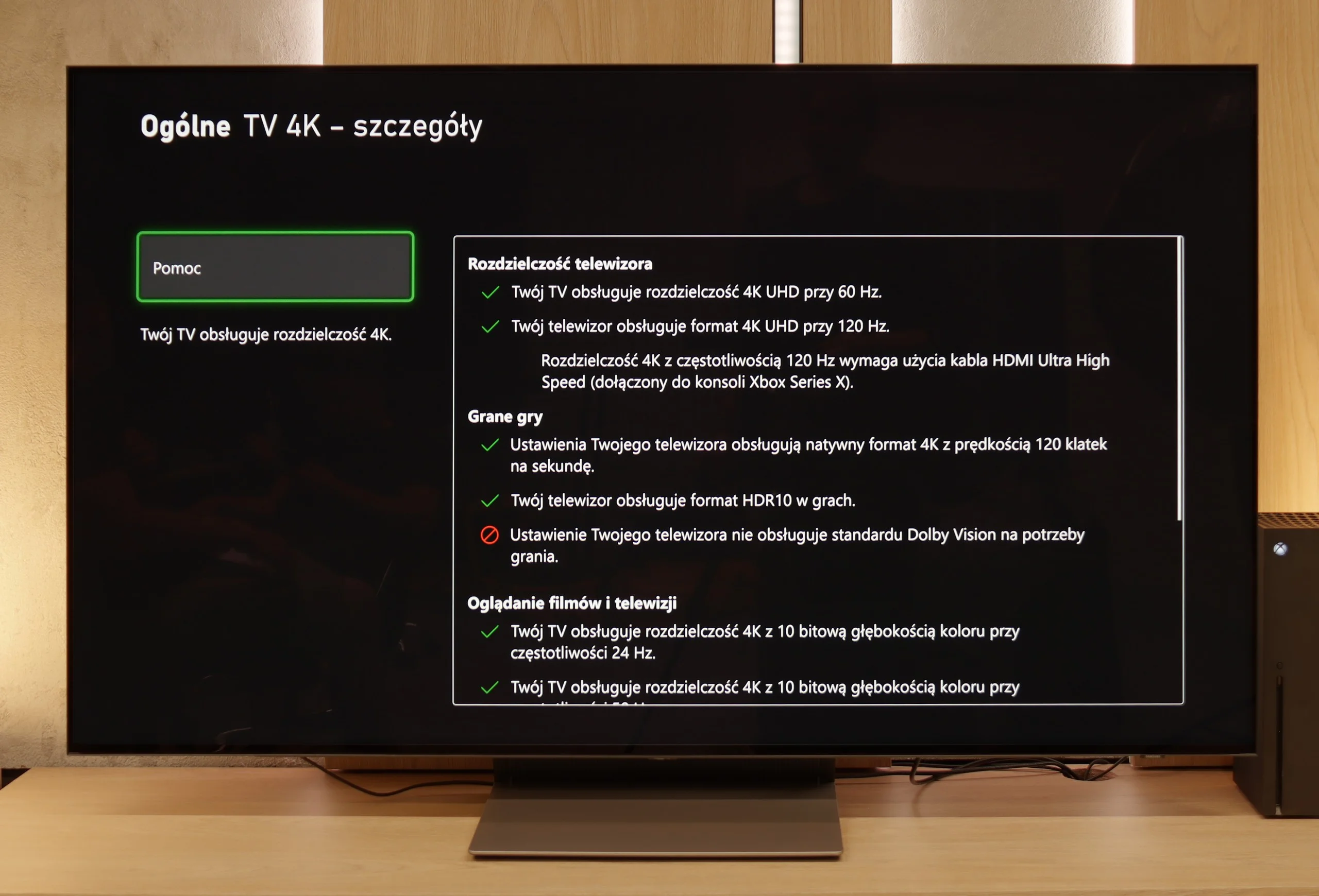 Review SAMSUNG OLED S90F (WOLED) Console compatibility and gaming features