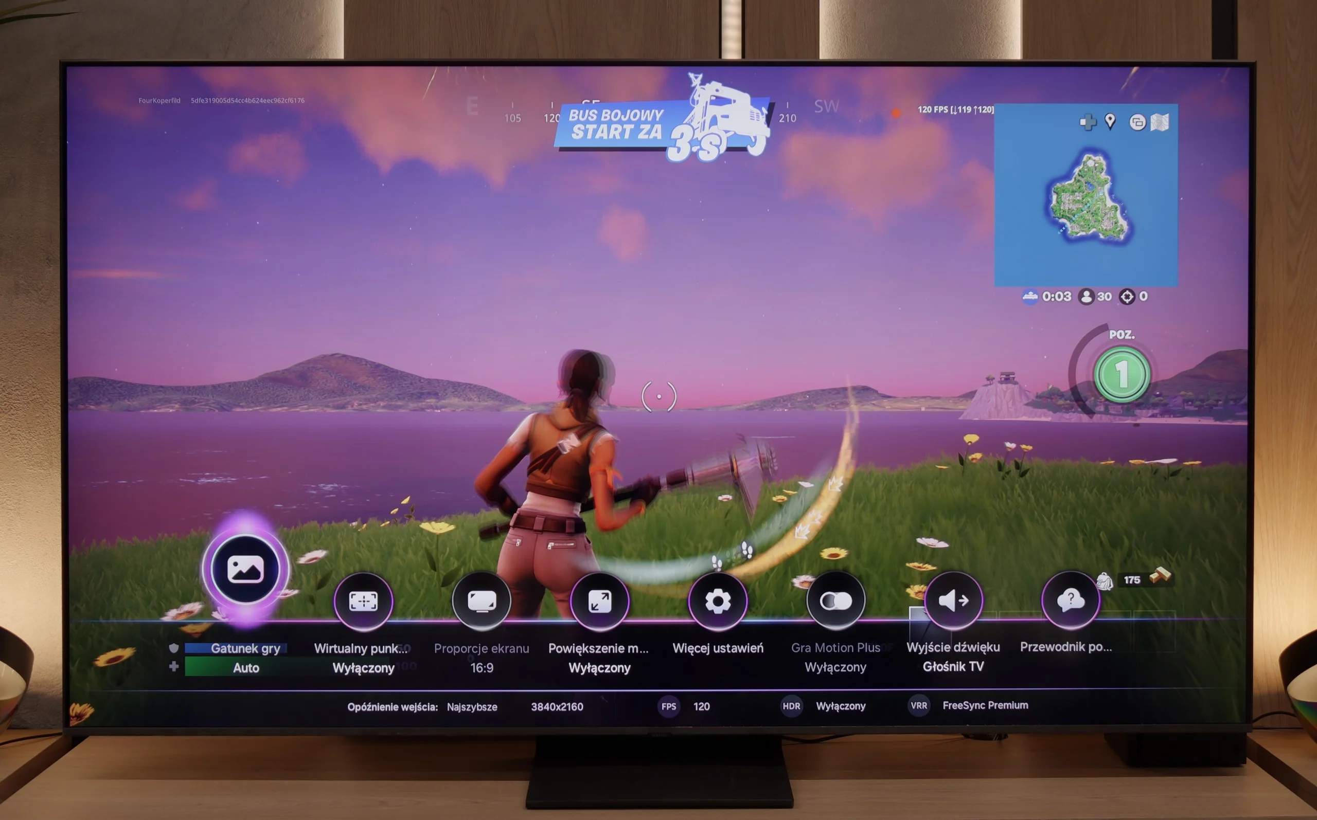 Review SAMSUNG QN80F Console compatibility and gaming features